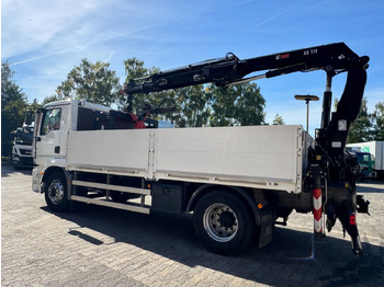Dropside/ Flatbed truck, Crane truck MAN TGM 18.290/HIAB-XS111/JOYSTICK/aus1.Hand: picture 3