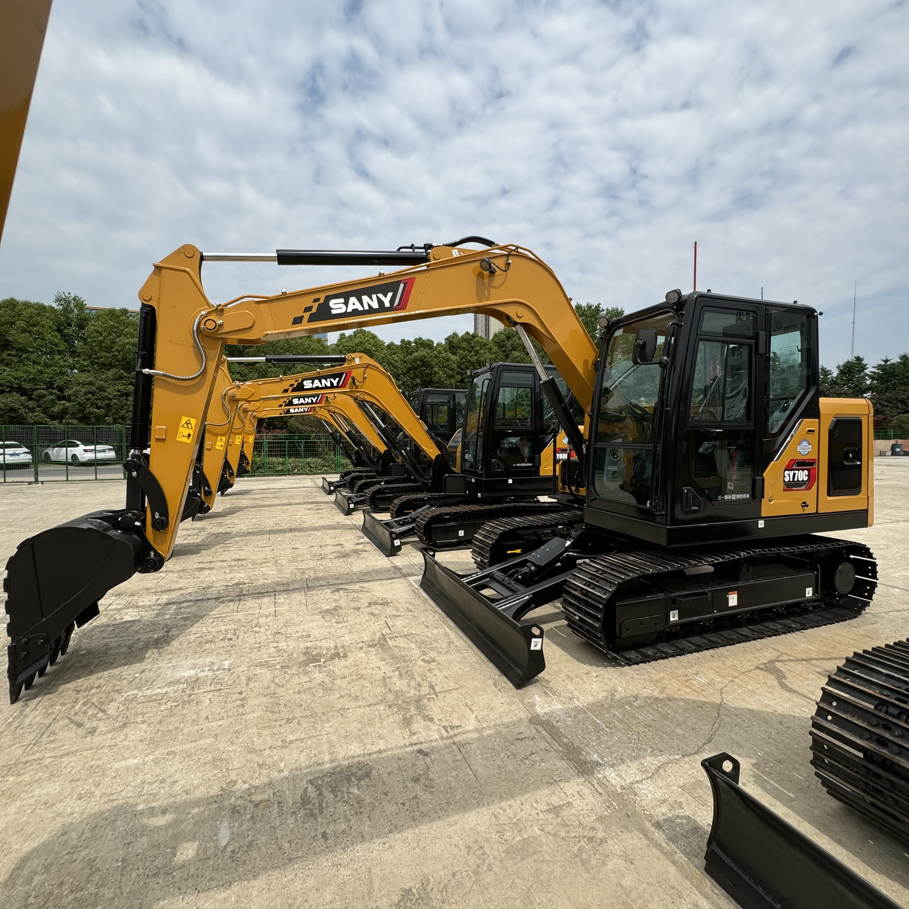 New Crawler excavator SANY SY70C: picture 4 New Crawler excavator SANY SY70C: picture 4