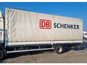 Curtainsider truck