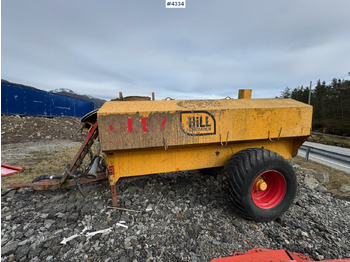 Slurry tanker