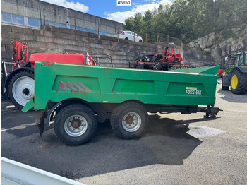 Farm tipping trailer/ Dumper 2015 Foss EIK 5.150 Dumper with 50 km/h.: picture 4