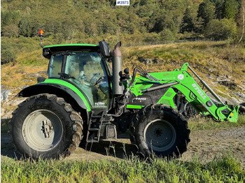 Farm tractor 2019 Deutz-Fahr 6120 TV w/front loader and twin wheels: picture 2
