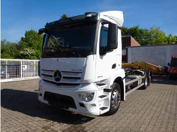 Hook lift truck Mercedes-Benz 2543 Antos PALFINGER Abroller: picture 2