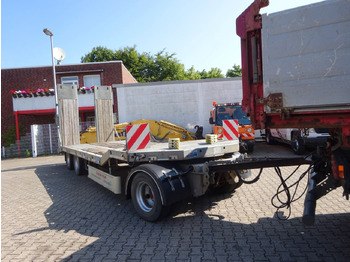 Low loader trailer Möslein Tieflader Anhänger mit 3 Achsen und Rampen: picture 4