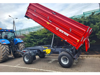 New Farm tipping trailer/ Dumper Metal-Fach T710/2 – 8t dwuosiowa: picture 2