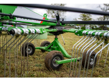 New Tedder/ Rake Talex Zgrabiarka karuzelowa zawieszana 3,6m Spyder: picture 2