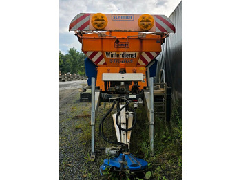 Sand/ Salt spreader Schmidt Stratos S80 8m3 Salzstreuer Salzsilo Aufbaustreuer LKW Winterdienst Küpper-Weisser: picture 3