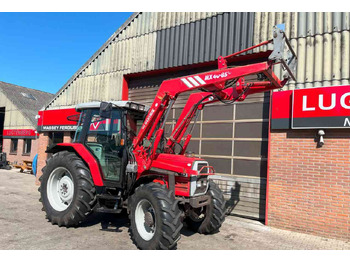 Farm tractor Massey Ferguson 6140 Dynashift met Mailleux voorlader tractoren *Verkocht/sold*: picture 3