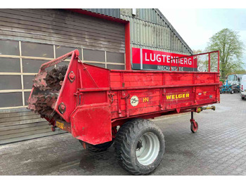 Manure spreader Welger LS 300 mestverspreider, mestwagen, meststrooier, vaste mest, mestverwerking: picture 5