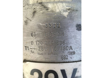 Alternator Bosch Bosch Lichtmaschine 180A 28V Bosch 0120689536 Generator Lima 0120689589: picture 2