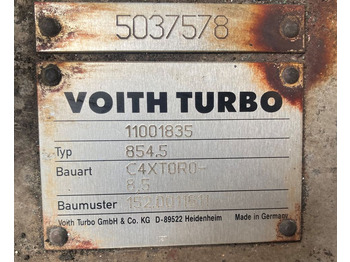 Gearbox and parts for Bus Voith Voith 854.5 C4XT0R0 -8.5E Solaris Van Hool Getriebe 152.0011611: picture 2