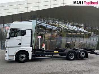 Container transporter/ Swap body truck MAN TGX 26.470 6x2-2 LL CH Retarder Klima AHK ZV: picture 2