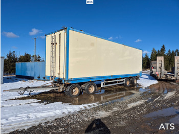 Closed box trailer