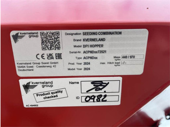 Seed drill Kverneland DF1 ELDOS: picture 4