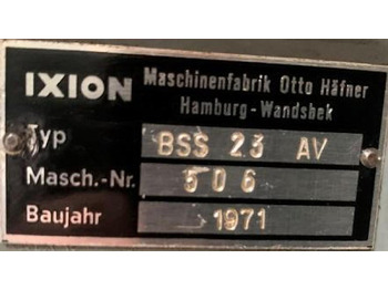 Metalworking machinery Säulenbohrmaschine IXION: picture 3