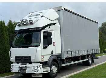 Curtainsider truck RENAULT D