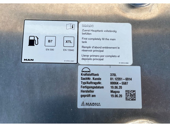 Fuel tank for Truck Zbiornik paliwa MAN TGX TGS 370 litrów bak: picture 4