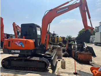 Excavator Low Shipping  Used Excavator Doosan DH55 Good Condition with Low Hours: picture 5