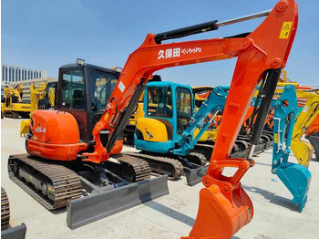 Excavator Perfect Condition Kubota U55-4 Japan Brand Mini Excavator with Pusher for Sale  90% Brand New  Mini Kubota U25 35 55  5tons: picture 4