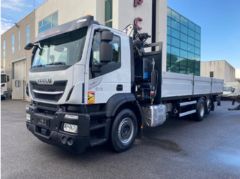 Dropside/ Flatbed truck IVECO AD260S36: picture 2