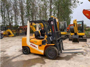 Forklift Japanese Forklifts Telehandler Used TCM Forklift Diesel Forklift 3Ton Pallet Truck [ Copy ]: picture 4