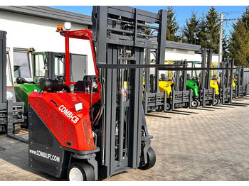 4-way reach truck Combilift C3000CB / LPG / TRIPLEX / 5500MM / FREE LIFT / SIDE SHIFT + FORK POSITIONER / LIKE NEW: picture 3
