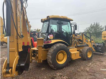 Backhoe loader Used Caterpillar CAT 450F Retro Excavator CAT420F Cheap Price for Sale: picture 2