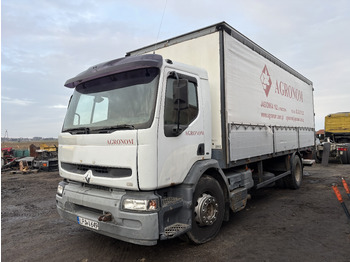 Curtainsider truck RENAULT Premium 260