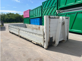Roll-off container CONTAINER SCARRABILE USATO A PIANALE CON SPONDE: picture 2