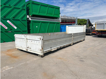 Roll-off container CONTAINER SCARRABILE USATO A PIANALE CON SPONDE: picture 4