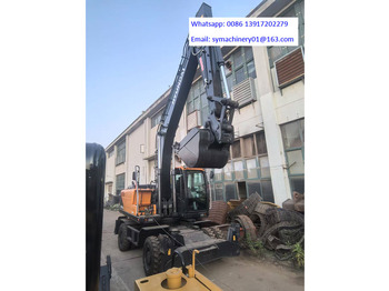 Wheel excavator HYUNDAI R210