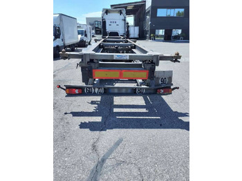Container transporter/ Swap body semi-trailer Semi-remorque 3 Essieux 38 TONNES CHARIOT COULISSANT: picture 2