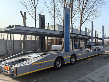 New Semi-trailer TITAN Car Carrier Transport Trailer for Sale in Senegal: picture 2 New Semi-trailer TITAN Car Carrier Transport Trailer for Sale in Senegal: picture 2