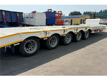 New Low loader semi-trailer TITAN 5 Axle 100 Ton Low Bed Trailer for Sale In Tanzania: picture 3
