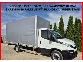 Curtain side van IVECO Daily 35C15