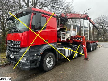 Timber semi-trailer Billaud Chassis Wood transport, Steel suspension, Extendable: picture 4