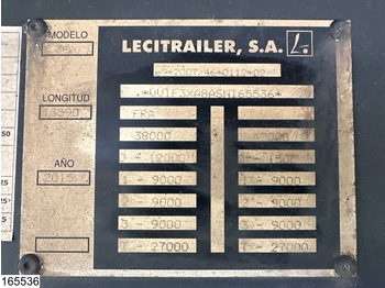Refrigerator semi-trailer Lecitrailer Koel vries Carrier Vector 1950 MT , 2 Koelunits, Dhollandia: picture 4