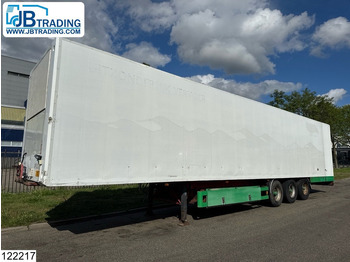 Closed box semi-trailer