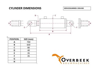Hydraulics Atlas - Lifting cylinder/Hubzylinder/Hefcilinder: picture 4
