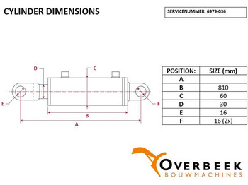 New Hydraulics for Construction machinery FAROIL - Cylinder/Zylinder/Cilinder: picture 5