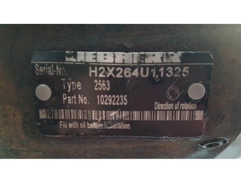 Hydraulics Liebherr 10292235 - Linde 2563 - Drive pump/Fahrpumpe: picture 4