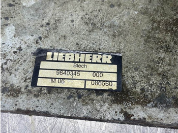 Frame/ Chassis for Construction machinery Liebherr A934C-9640345-Cover/Blech: picture 5