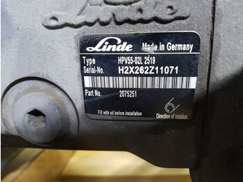 Hydraulics Linde HPV55-02L - Vögele - 2075251 -Drive pump/Fahrpumpe: picture 4