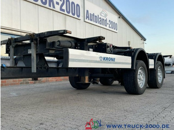Container transporter/ Swap body trailer Krone ZZ18 XF0 eLE10 Box Carrier - Luft - BPW Achsen: picture 5