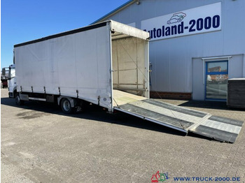 Autotransporter truck Mercedes-Benz 822 Atego Geschlossener Transport + el. Rampen: picture 5