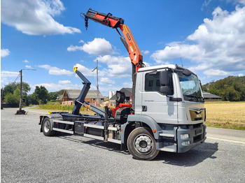 Hook lift truck, Crane truck MAN TGM 18.290 4x2 Euro 6 + Crane Palfinger PK15500: picture 2 Hook lift truck, Crane truck MAN TGM 18.290 4x2 Euro 6 + Crane Palfinger PK15500: picture 2