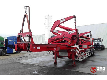 Container transporter/ Swap body semi-trailer HAMMAR Oplegger 195 S container loader: picture 3