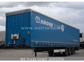 Curtainsider semi-trailer Krone SD 27 Planauflieger mit Edscha | ABS, EBS, XL: picture 2