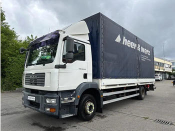 Curtainsider truck MAN TGL 12.250