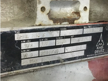 Construction machinery Deutz BF6L513R FOR PARTS: picture 5